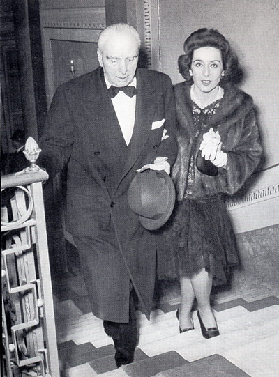 Yana et Vittorio Cini